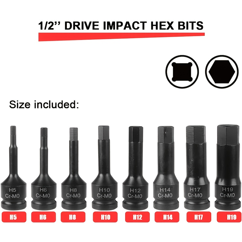 1/2inch Pneumatic Wrench Hexag - огляд і ціна Pneumatic Impact Wrench