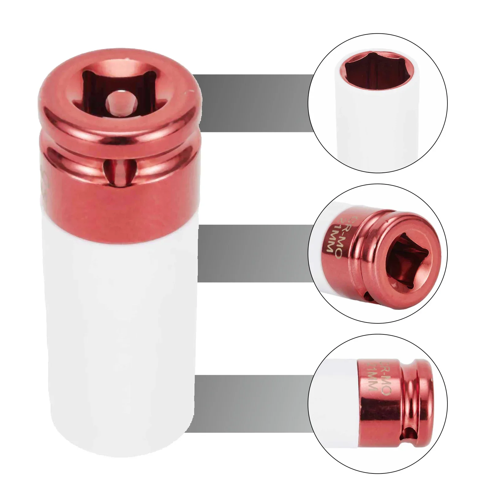 17mm /19/ 21mm Hex Sockets Col - огляд і ціна Pneumatic Impact Wrench
