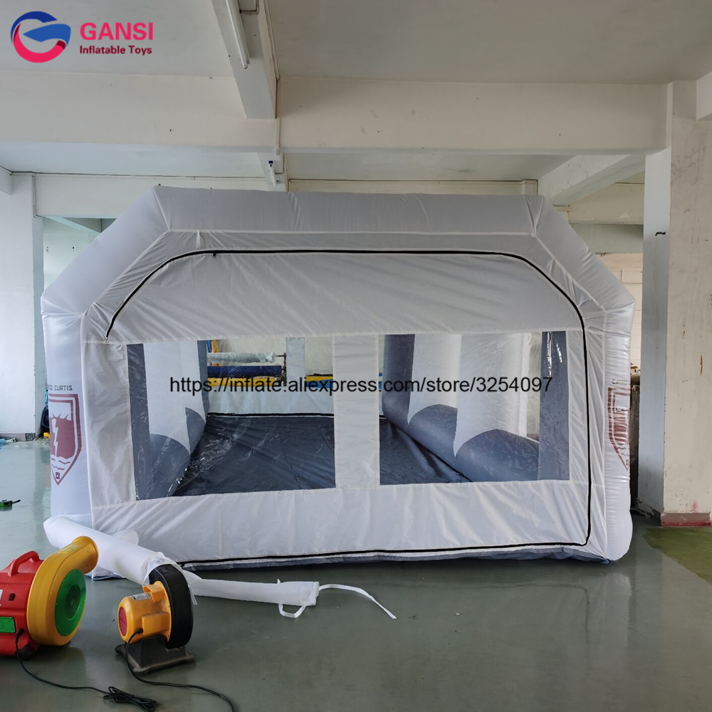 Outdoor Automobile Car Inflata - огляд і ціна Inflatable Paint Booth