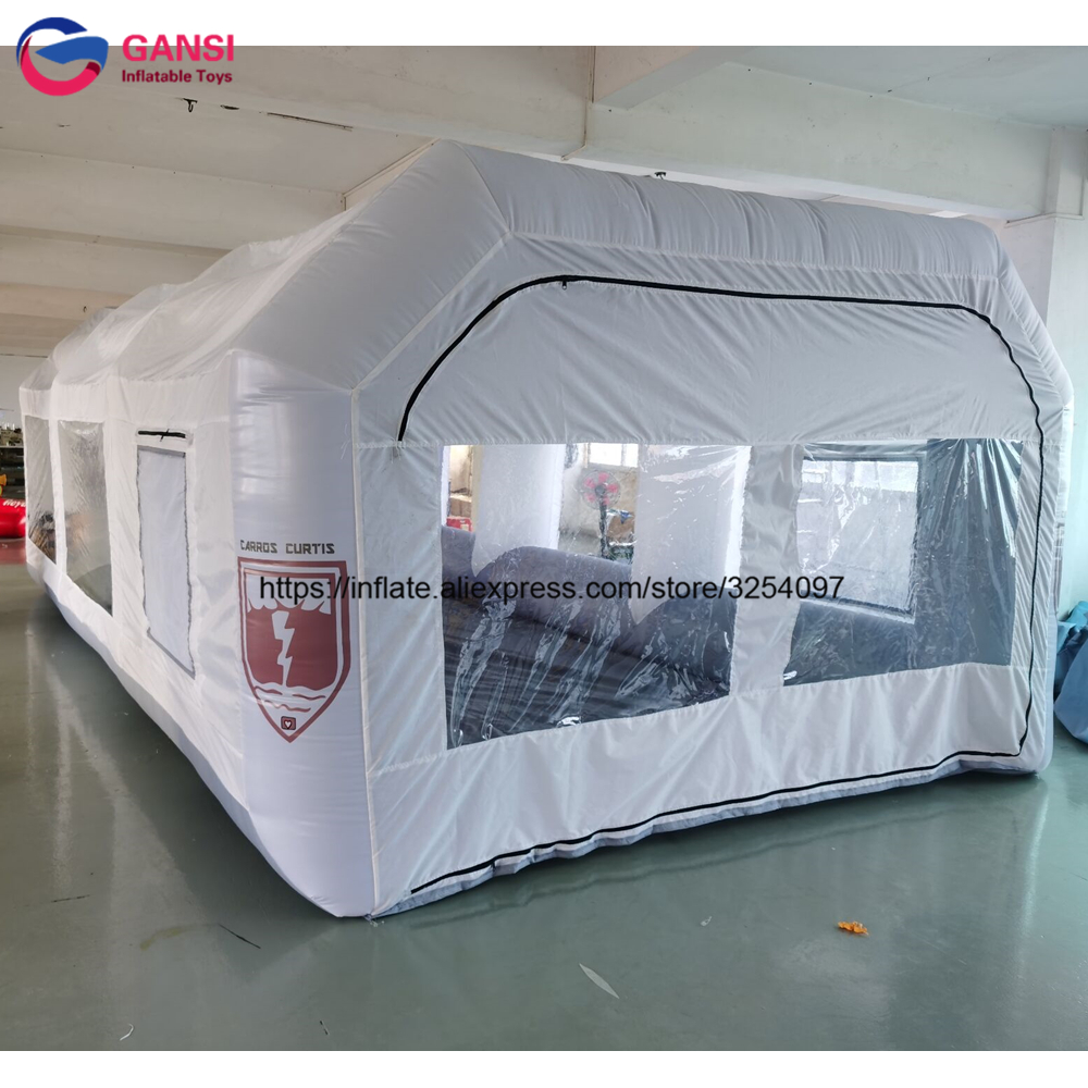 Outdoor Automobile Car Inflata - огляд і ціна Inflatable Paint Booth